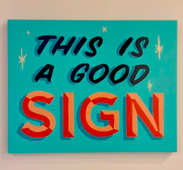 This is a Good Sign